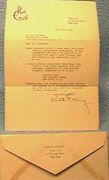 Letter-Signature & Envelope